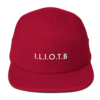Burgundy Sky 5 Panel Hat